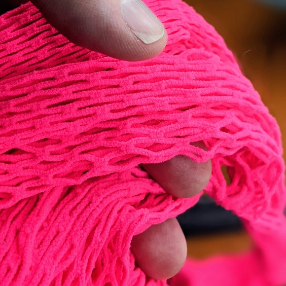 Hot Pink Fishnets - Picture 6 of 7